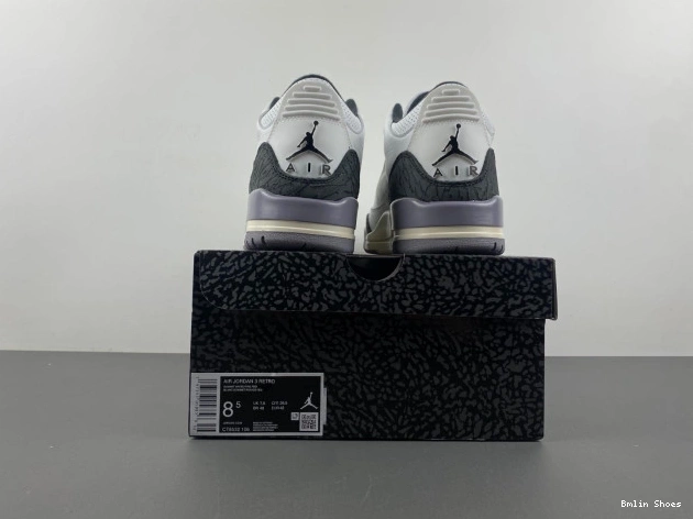 Bmlin Jordan Grey 3 CT8532-106 Air Cement 0718